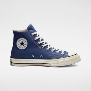 Navy women’s converse chuck 70 (high top shoe)